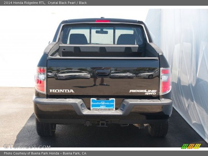 Crystal Black Pearl / Black 2014 Honda Ridgeline RTL