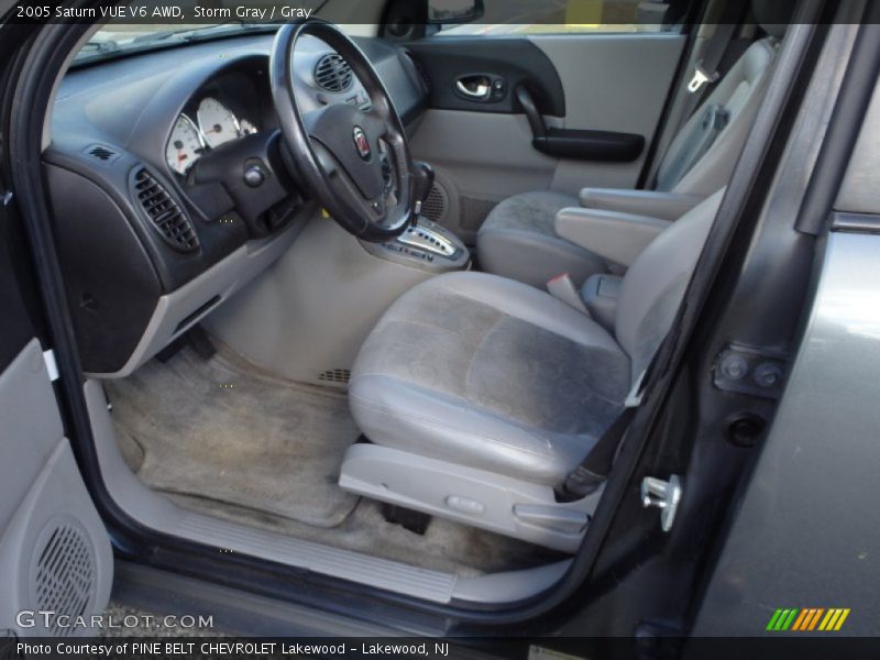Storm Gray / Gray 2005 Saturn VUE V6 AWD