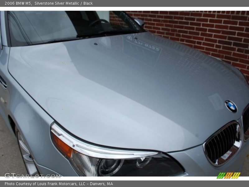Silverstone Silver Metallic / Black 2006 BMW M5