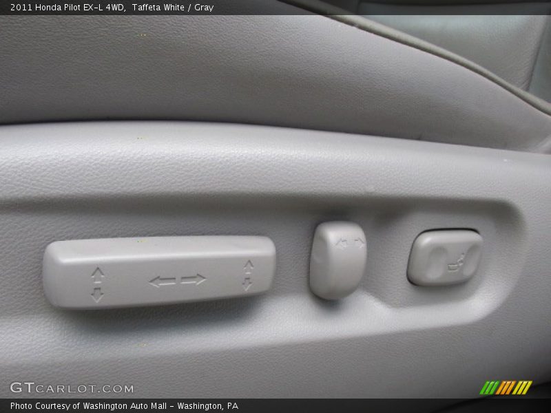 Taffeta White / Gray 2011 Honda Pilot EX-L 4WD