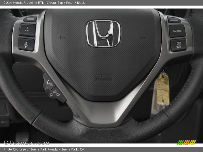 Crystal Black Pearl / Black 2014 Honda Ridgeline RTL