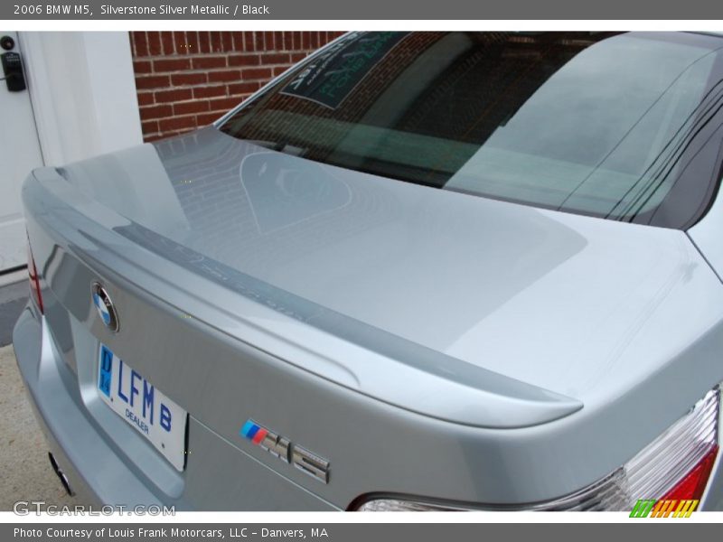 Silverstone Silver Metallic / Black 2006 BMW M5