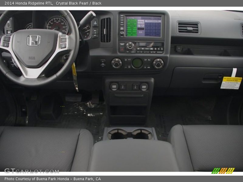 Dashboard of 2014 Ridgeline RTL