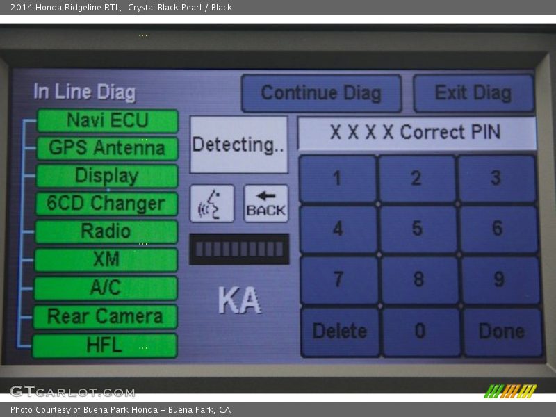 Crystal Black Pearl / Black 2014 Honda Ridgeline RTL