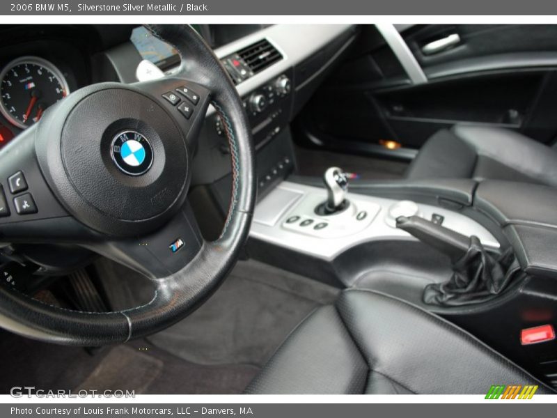 Silverstone Silver Metallic / Black 2006 BMW M5