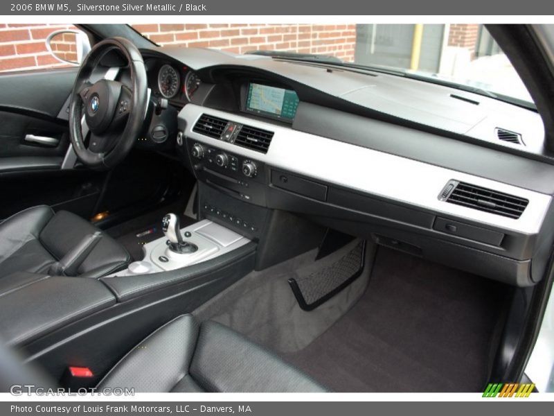 Silverstone Silver Metallic / Black 2006 BMW M5