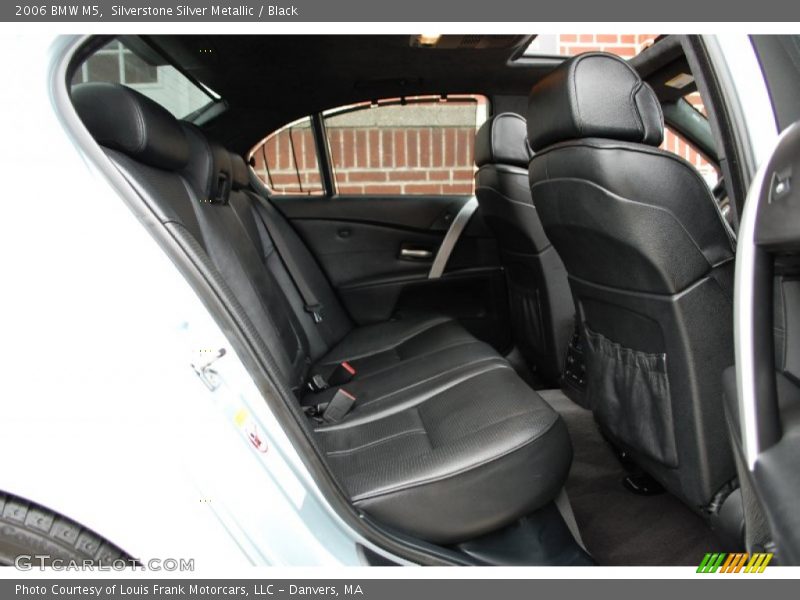 Rear Seat of 2006 M5 