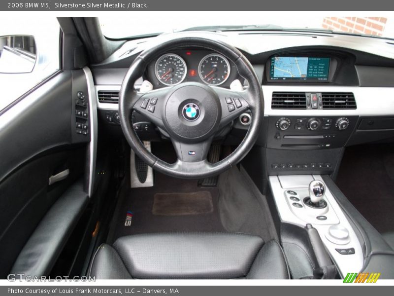 Silverstone Silver Metallic / Black 2006 BMW M5