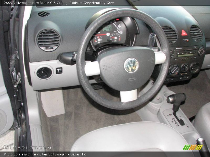 Platinum Grey Metallic / Grey 2005 Volkswagen New Beetle GLS Coupe