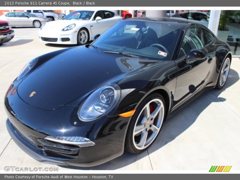 Black / Black 2013 Porsche 911 Carrera 4S Coupe