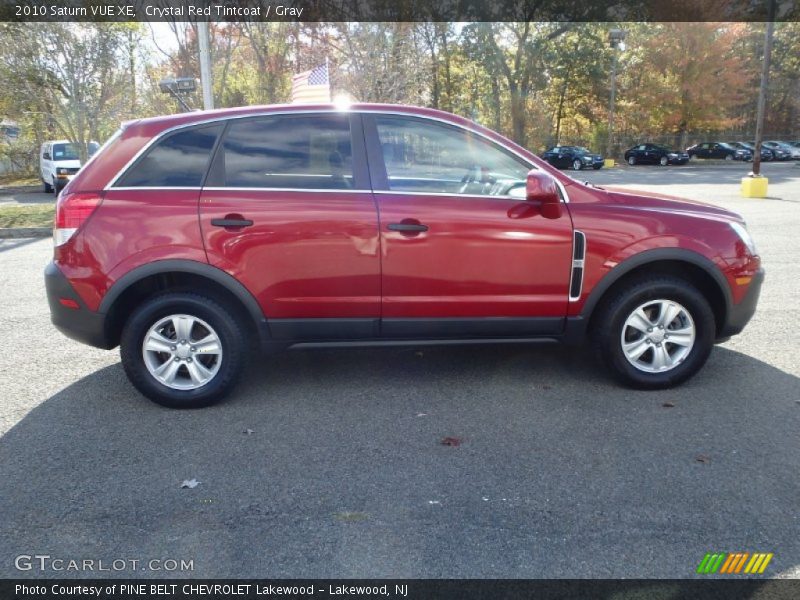 Crystal Red Tintcoat / Gray 2010 Saturn VUE XE