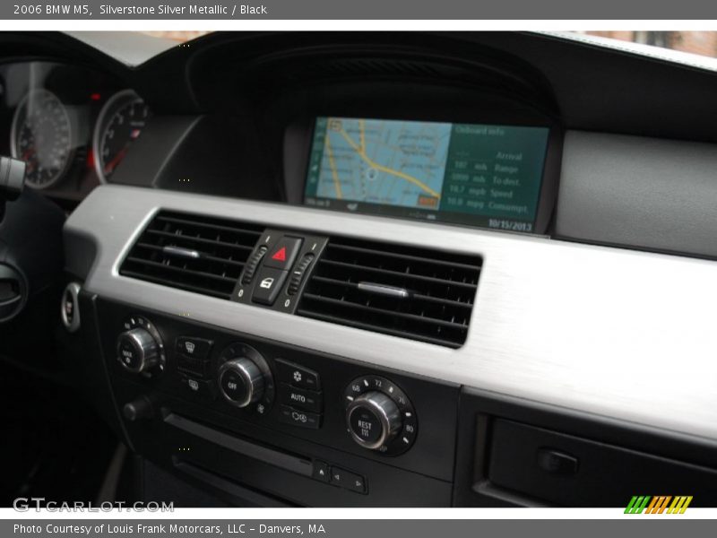 Silverstone Silver Metallic / Black 2006 BMW M5