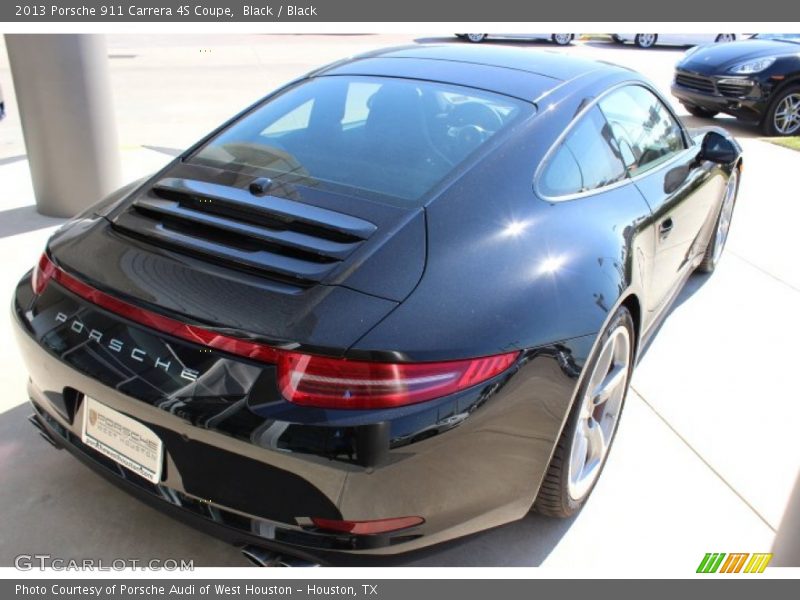Black / Black 2013 Porsche 911 Carrera 4S Coupe