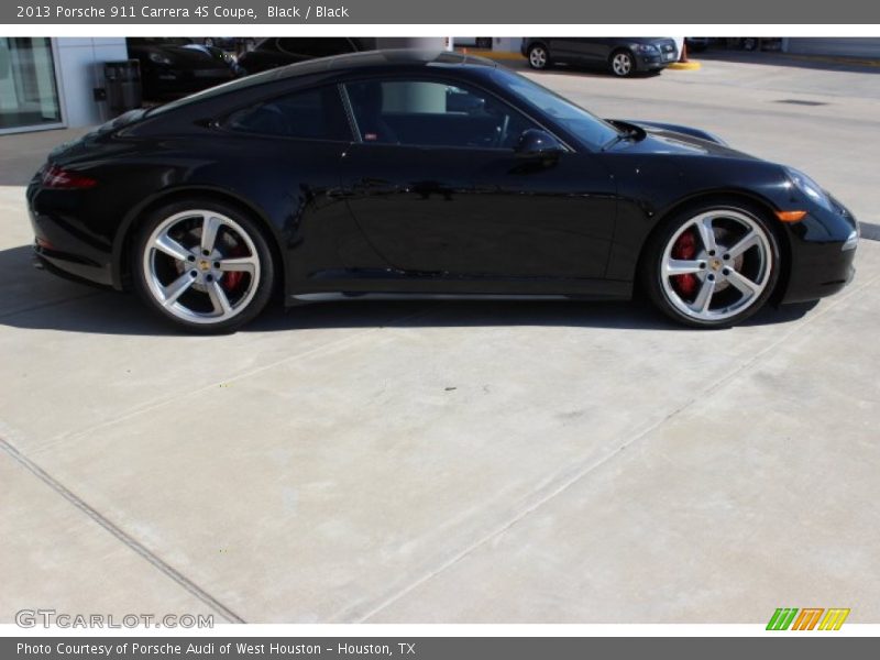 Black / Black 2013 Porsche 911 Carrera 4S Coupe