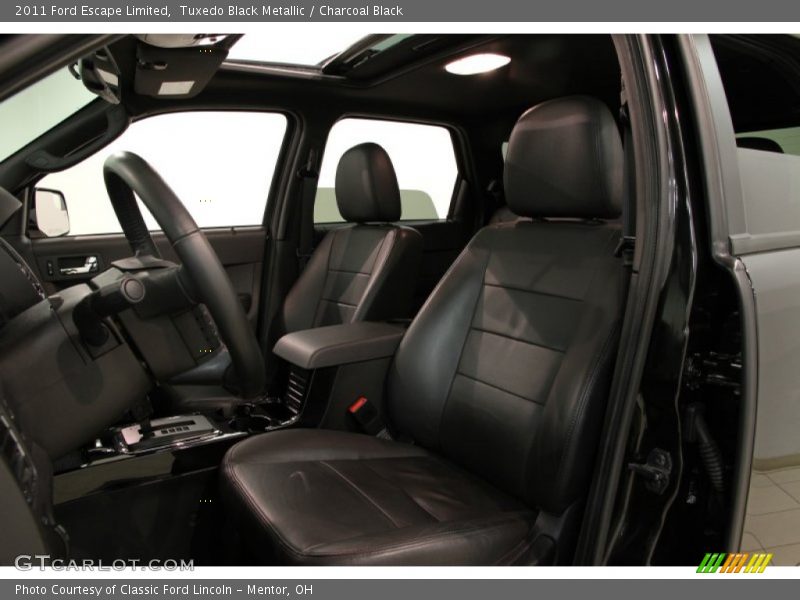 Tuxedo Black Metallic / Charcoal Black 2011 Ford Escape Limited