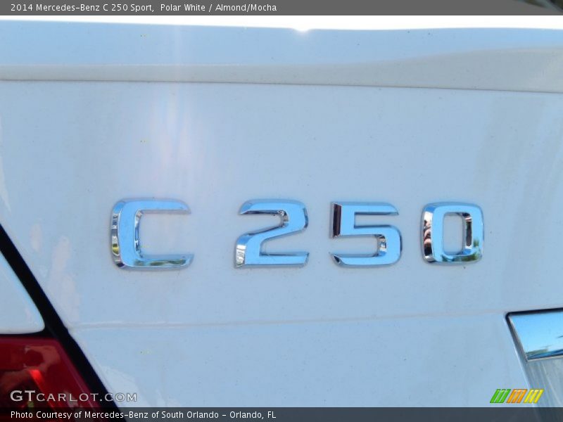 Polar White / Almond/Mocha 2014 Mercedes-Benz C 250 Sport