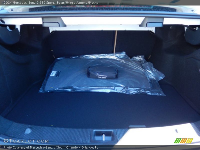 Polar White / Almond/Mocha 2014 Mercedes-Benz C 250 Sport