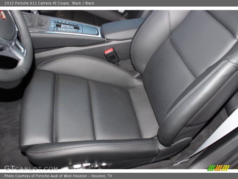 Black / Black 2013 Porsche 911 Carrera 4S Coupe