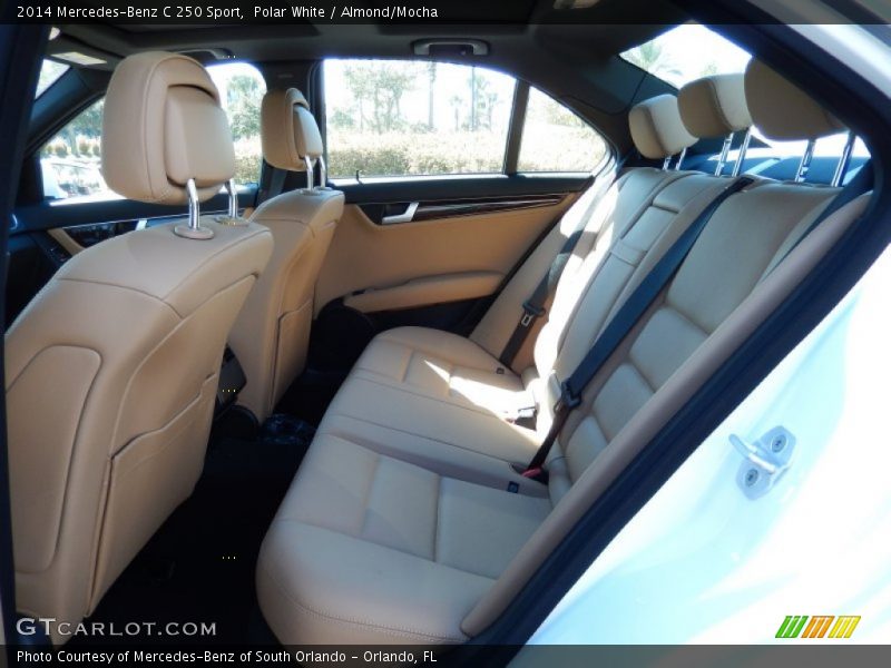 Polar White / Almond/Mocha 2014 Mercedes-Benz C 250 Sport