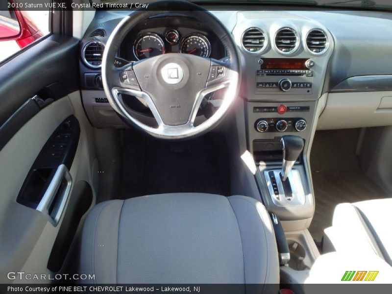 Crystal Red Tintcoat / Gray 2010 Saturn VUE XE