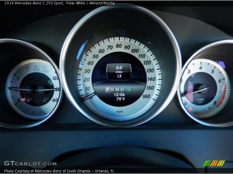 Polar White / Almond/Mocha 2014 Mercedes-Benz C 250 Sport