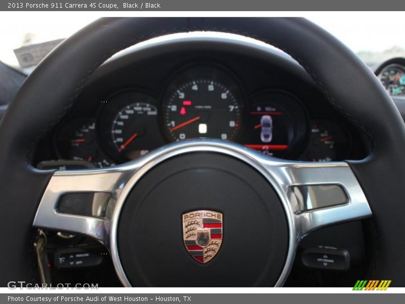 Black / Black 2013 Porsche 911 Carrera 4S Coupe