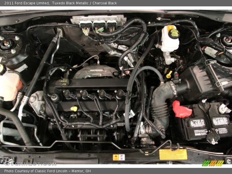 Tuxedo Black Metallic / Charcoal Black 2011 Ford Escape Limited