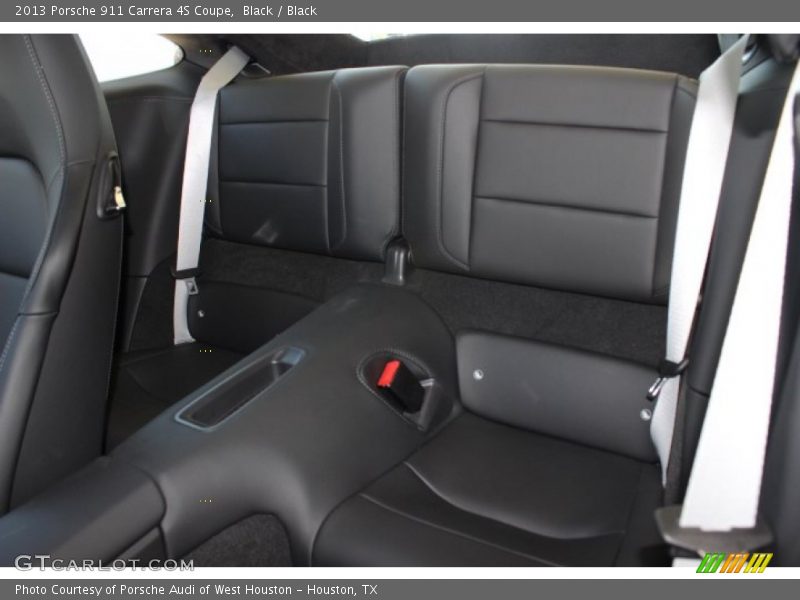Black / Black 2013 Porsche 911 Carrera 4S Coupe