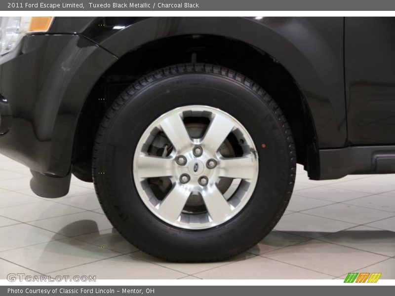 Tuxedo Black Metallic / Charcoal Black 2011 Ford Escape Limited