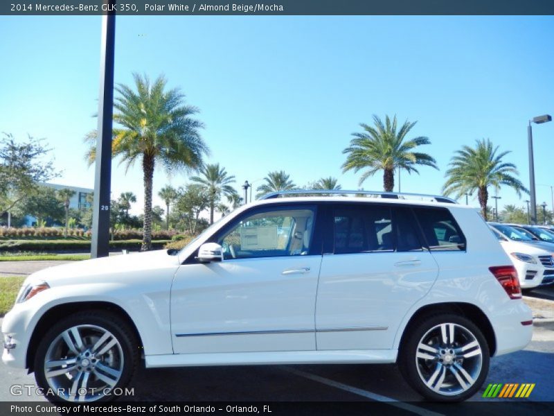 Polar White / Almond Beige/Mocha 2014 Mercedes-Benz GLK 350