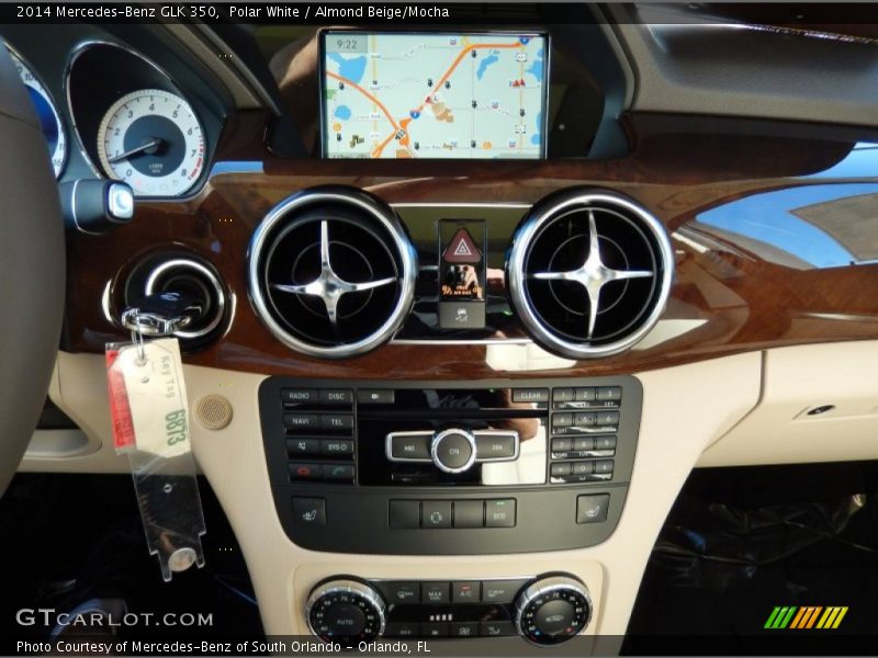 Polar White / Almond Beige/Mocha 2014 Mercedes-Benz GLK 350