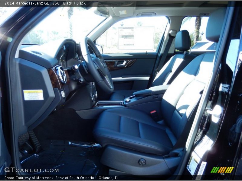 Black / Black 2014 Mercedes-Benz GLK 350