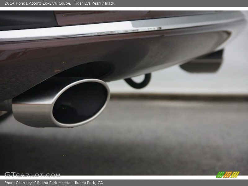 Exhaust of 2014 Accord EX-L V6 Coupe