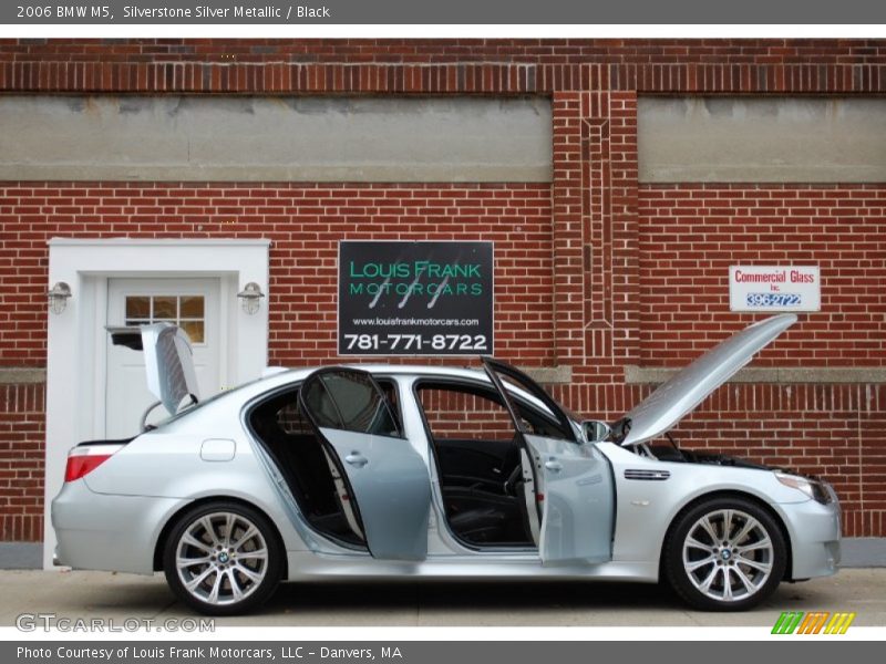 Silverstone Silver Metallic / Black 2006 BMW M5