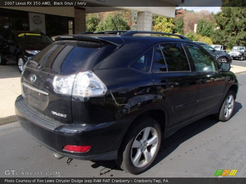 Black Onyx / Ivory 2007 Lexus RX 350 AWD
