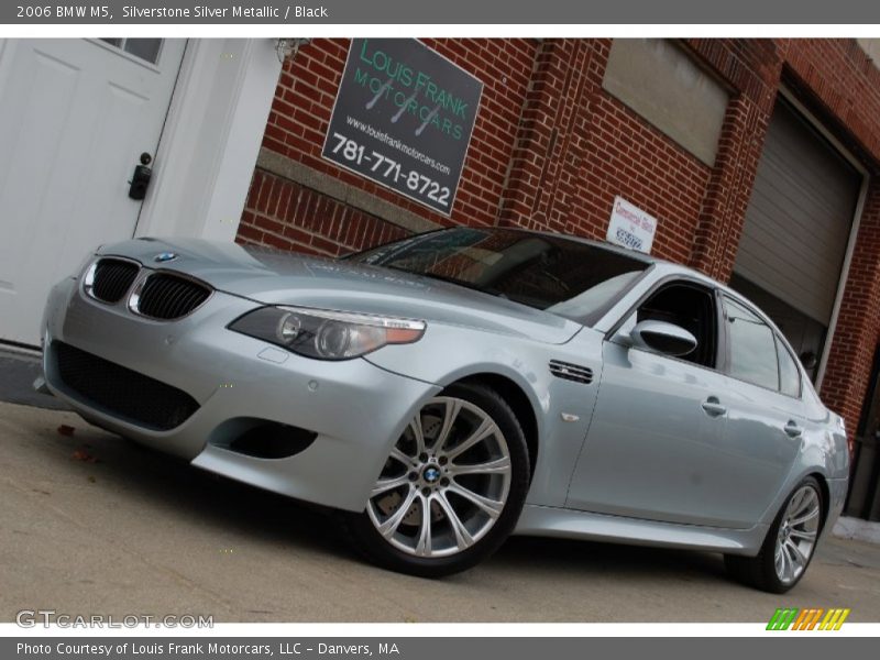 Silverstone Silver Metallic / Black 2006 BMW M5