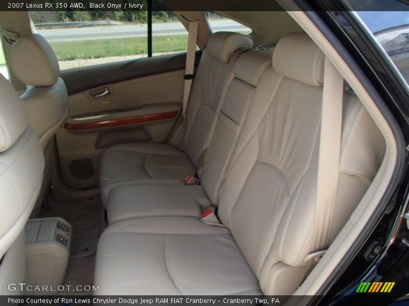 Black Onyx / Ivory 2007 Lexus RX 350 AWD