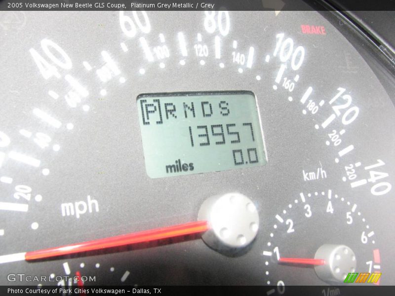 Platinum Grey Metallic / Grey 2005 Volkswagen New Beetle GLS Coupe