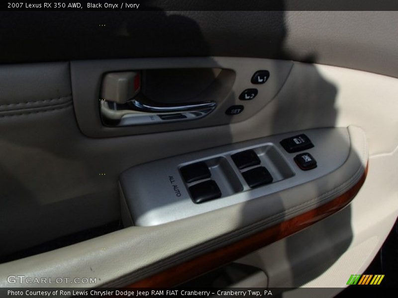 Black Onyx / Ivory 2007 Lexus RX 350 AWD