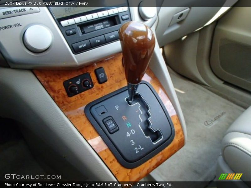 Black Onyx / Ivory 2007 Lexus RX 350 AWD