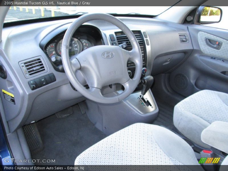 Gray Interior - 2005 Tucson GLS V6 