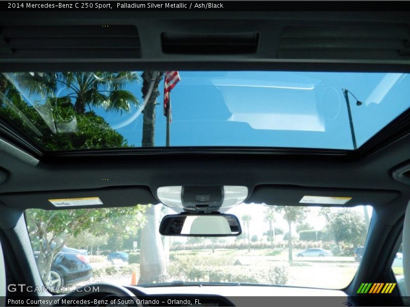 Sunroof of 2014 C 250 Sport