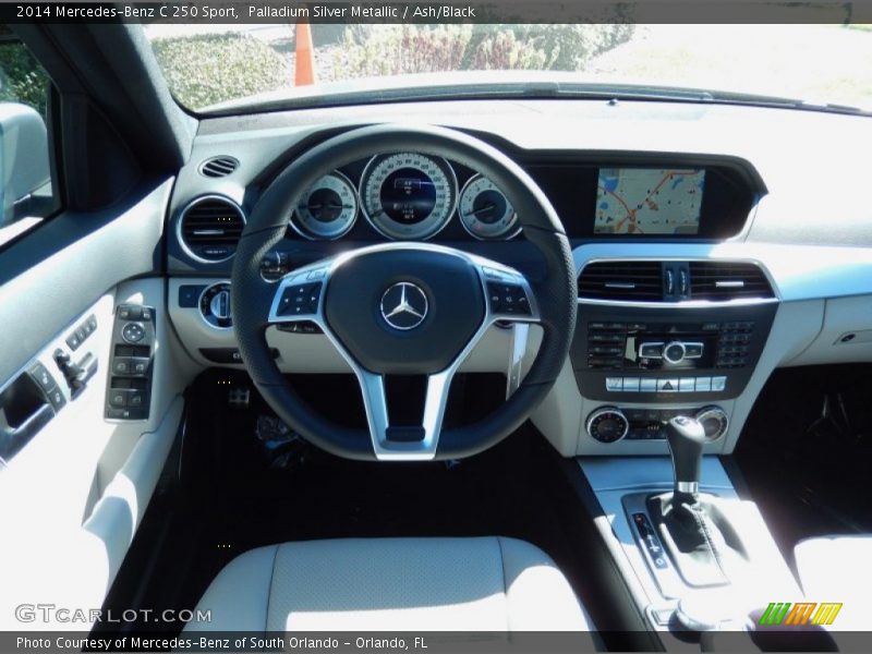 Dashboard of 2014 C 250 Sport