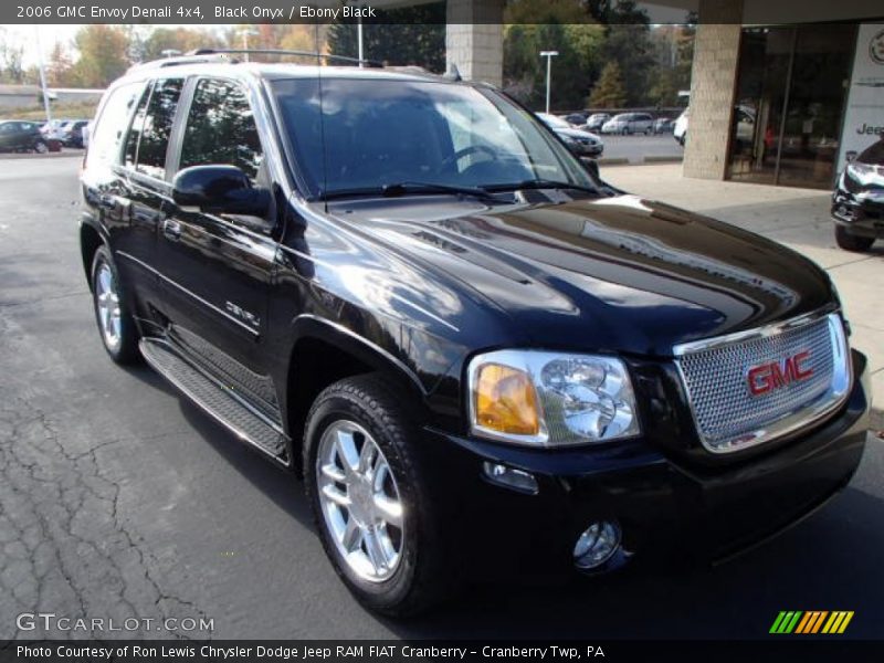 Black Onyx / Ebony Black 2006 GMC Envoy Denali 4x4