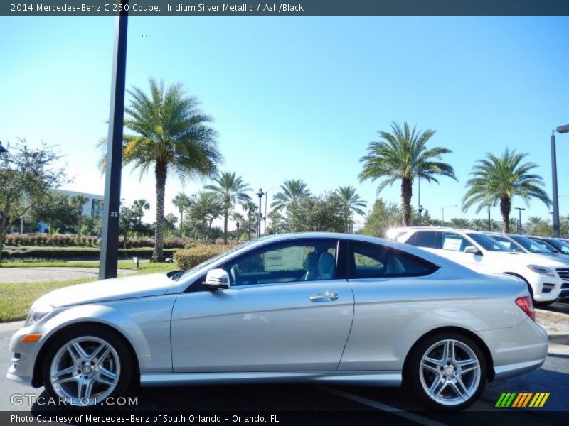 Iridium Silver Metallic / Ash/Black 2014 Mercedes-Benz C 250 Coupe