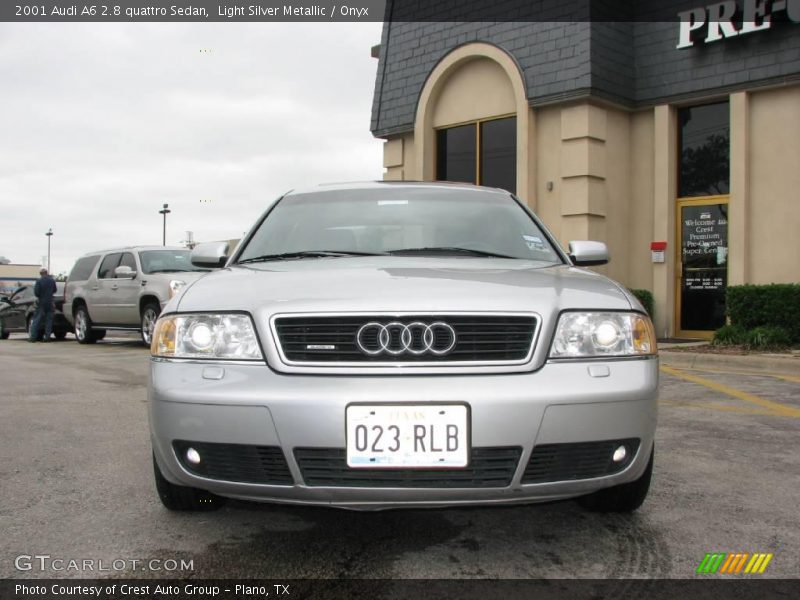 Light Silver Metallic / Onyx 2001 Audi A6 2.8 quattro Sedan