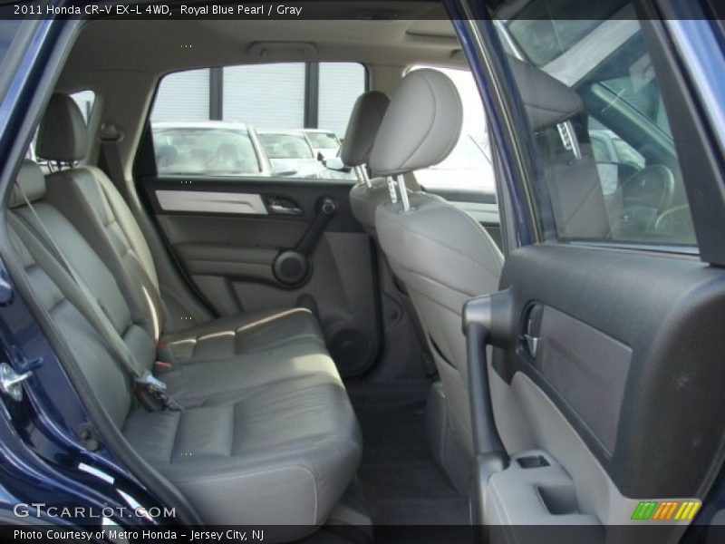 Royal Blue Pearl / Gray 2011 Honda CR-V EX-L 4WD