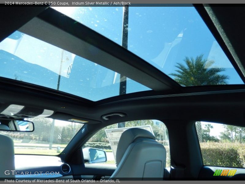 Iridium Silver Metallic / Ash/Black 2014 Mercedes-Benz C 250 Coupe