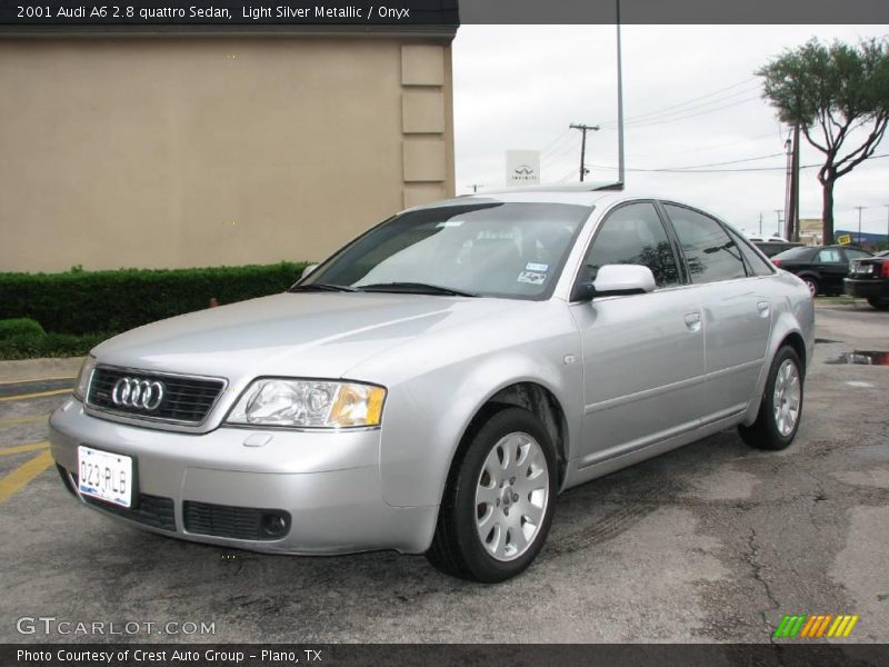Light Silver Metallic / Onyx 2001 Audi A6 2.8 quattro Sedan
