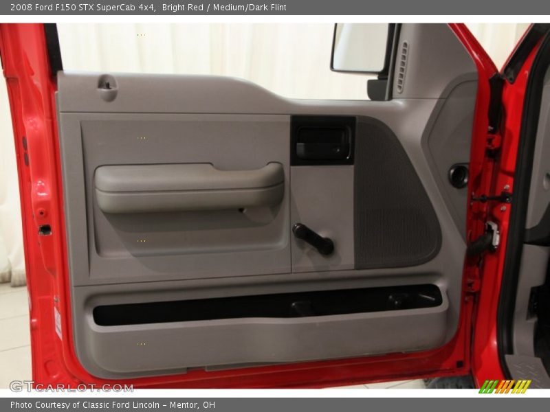 Bright Red / Medium/Dark Flint 2008 Ford F150 STX SuperCab 4x4